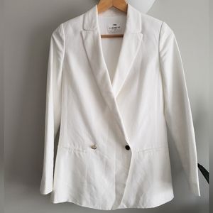 PRICED TO SELL Club Monaco linen blend blazer, size 0